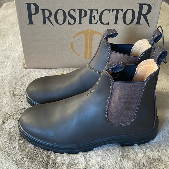 Prospector - Men’s Chelsea Leather Boots - Picture 7 of 7